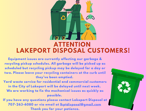 Lakeport Disposal - Equipment Issues (288x220)